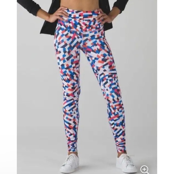 Lululemon Wunder Under Capoeira Leggings size 2 activewear yoga gym workout - Picture 7 of 7